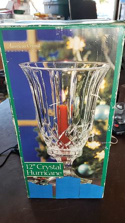 Vase/ 12 "Crystal hurricane
