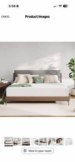 Queen memory foam mattress