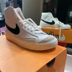 Nike blazer / black and white size 9.5