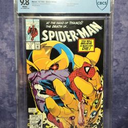 Spider-Man #17, 1991 • CBCS 9.8 • "Death" Of Spider-Man 