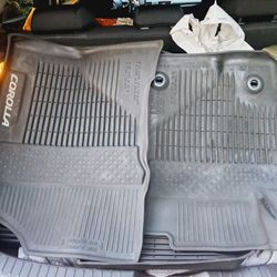 2014 Or 9th Generation Toyota Corolla Fitted Rubber Floor Mats