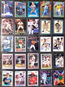MLB Baseball Card Lot of 25 Patch, Legends, Current and more