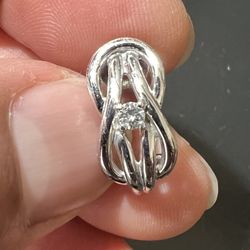 BEAUTIFUL STERLING SILVER EARRINGS CLIP FOR SALE 