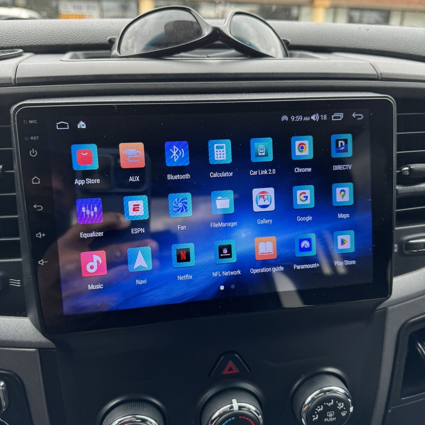 Double Din Android 13 8 Core Car Stereo for Dodge Ram 1500 or 2500. Yr 2013 Thur 2018..