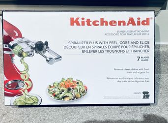 KitchenAid 7-Blade Spiralizer Plus with Peel, Core & Slice Attachment