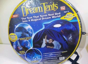 Dream Tent childs bed covering pop up twin size easy set up