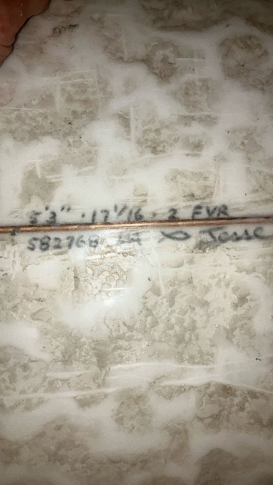 Al Merrick surfboard 5’3