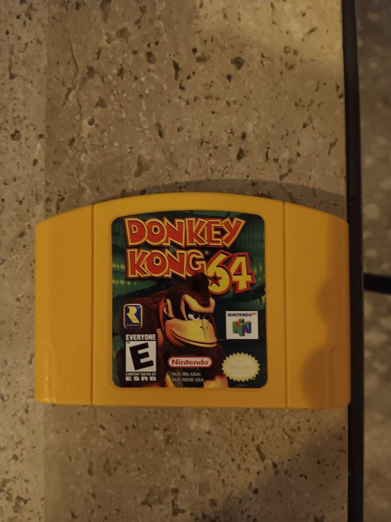 Donkey Kong 64 Yellow 