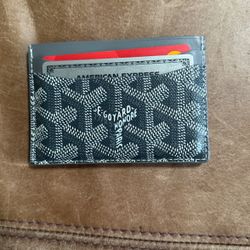 Goyard Card Holder Grey