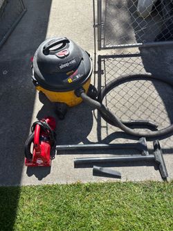 SHOP VAC + DIRT DEVIL (2 for 1) vacuum combo