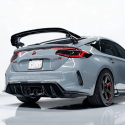 Mactoom rear spoiler honda civic hatchback 2022-2025 type r style