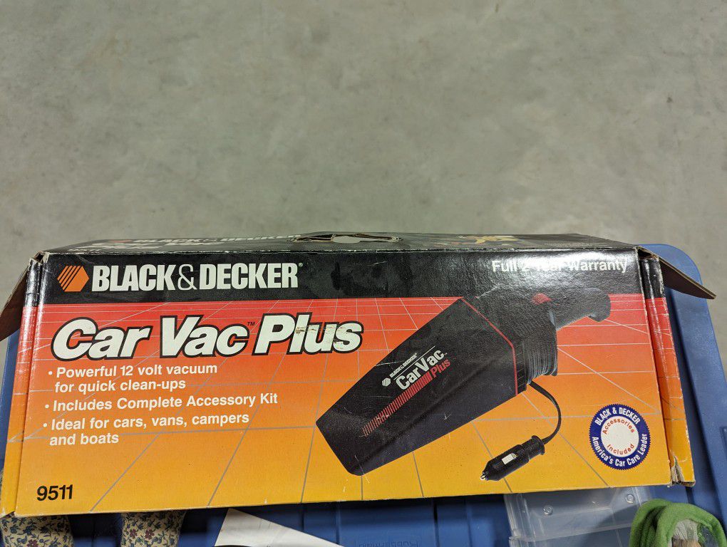 Black & Decker Car Vacuum 