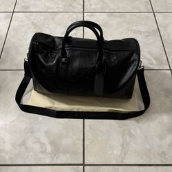 LV Black Monogram Duffel Bag