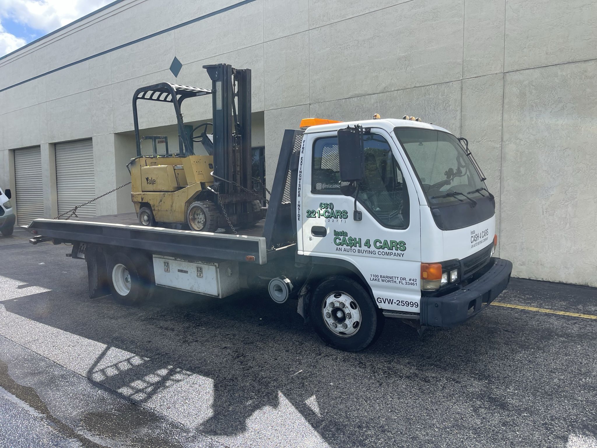 Forklift, Transport And Removal available