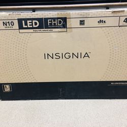 Insignia 43” Not Smart Tv 