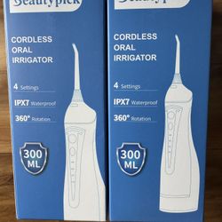 Brand New Unopened Water Dental Flosser Teeth Pick Portable Rechargeable