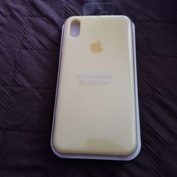 Yellow iPhone X (S) Max Silicone Case