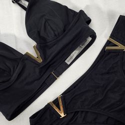 Victoria Secret Black Bikini  NWOT