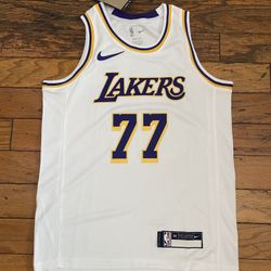 Youth White Lakers Luka Doncic Jersey The New Labron
