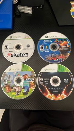 Xbox 360 games disc only
