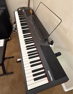 Alesis Recital 88-Key Digital Piano w/ Stand, Bench & Sustain Pedal