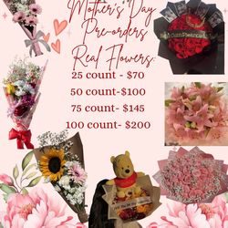 Flower preorders