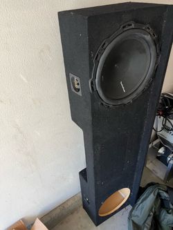 Duel 12” subwoofer box