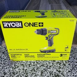 DRILL SET RYOBI 