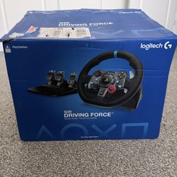 Logitech G29 Driving Force Racing Wheel - NEW Open Box (PS4/PS5/PC)