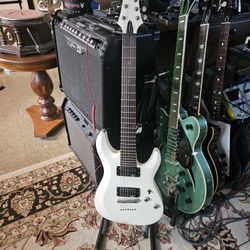 Schecter 7 String Electric Guitar Dimond Series Daluxe 