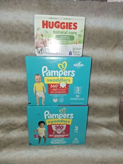 Diapers size 3 bundle