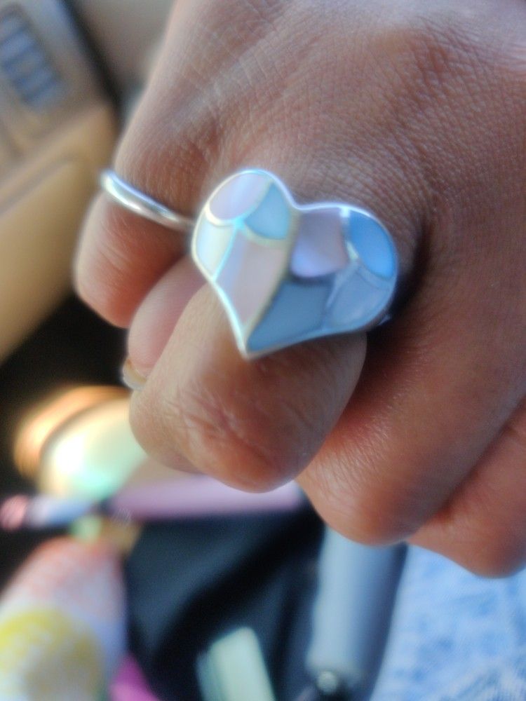 Silver Heart Ring