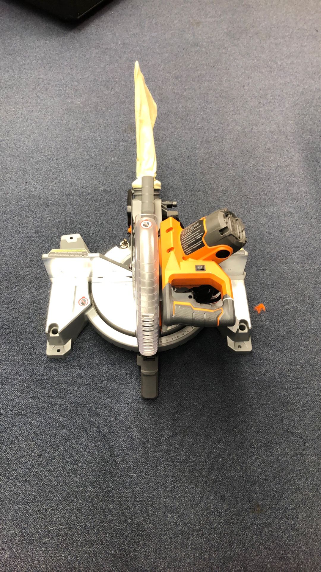 Ridgid R4113 10” Miter Saw With Dust Bag (71628-1)