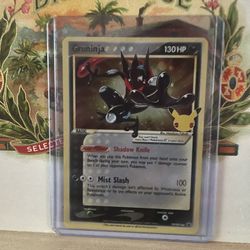 Greninja Gold Star Promo 