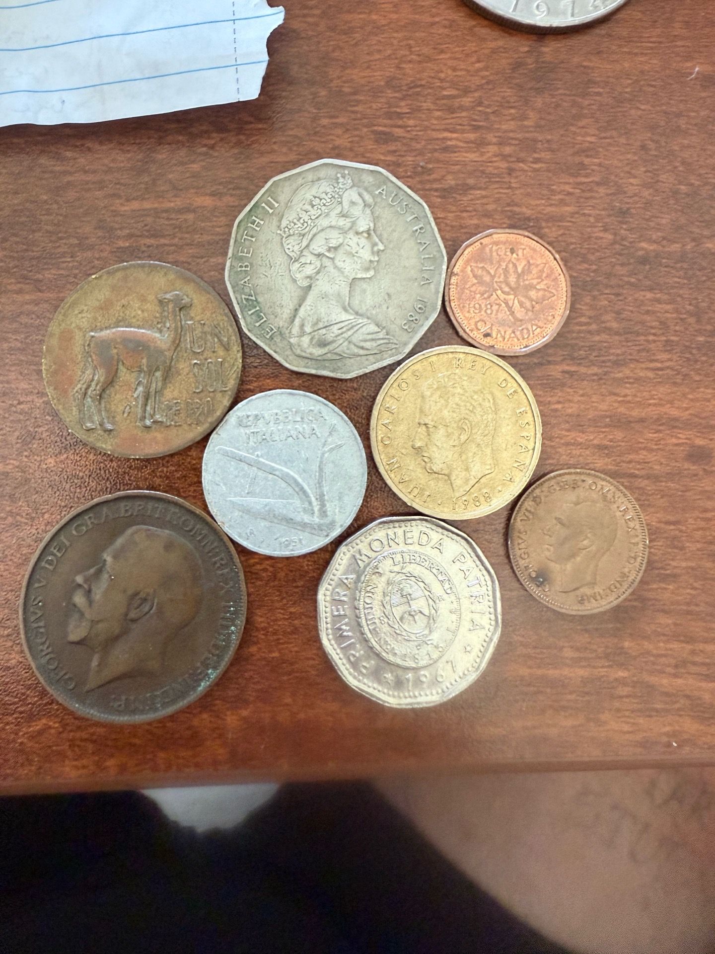 Miscellaneous foreign coins