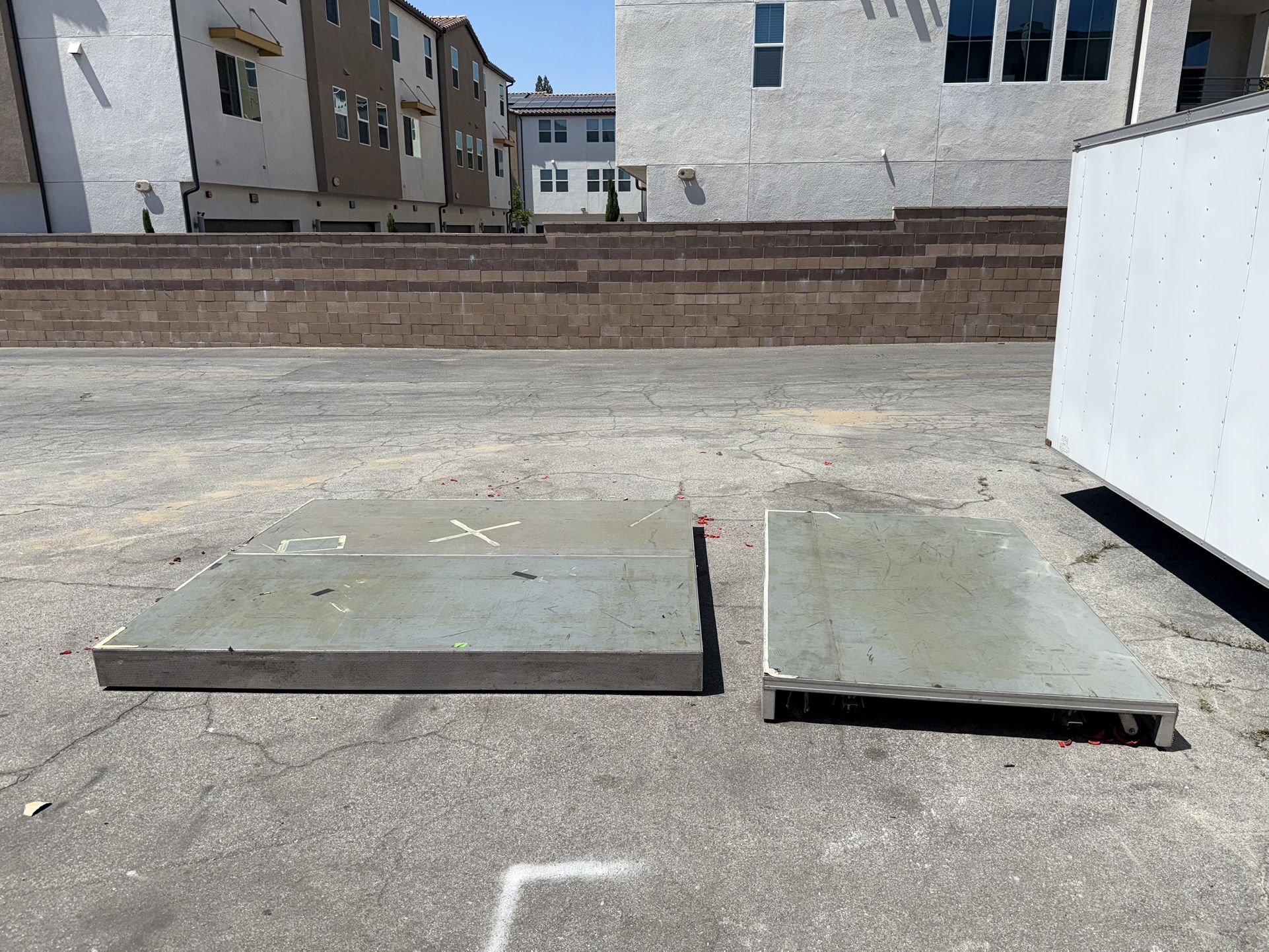 Rolling Stage Risers 8 X 8 And 8 X 5