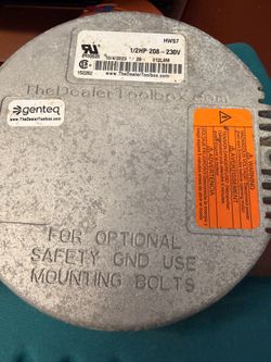 Ac blower motor ECM wanted X13 or HW57 or FM19