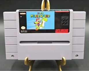 Super Mario World SNES authentic Cart tested