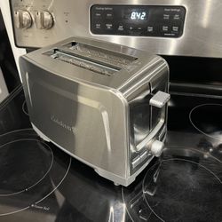 Cuisinart 2-Slice XL Slot Stainless Steel Toaster, Stainless Steel, CPT-1600
