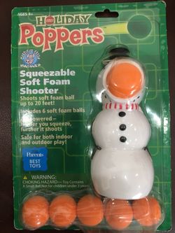 Snowman ⛄️ popper. New
