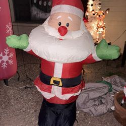 Christmas Santa Inflatable With Box