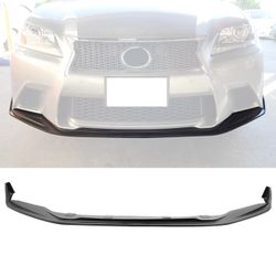 For 13-15 Lexus GS350 GS450h F Sport SK Style Front Bumper Lip Spoiler Unpainted