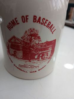 Cooperstown, Baseball Jug