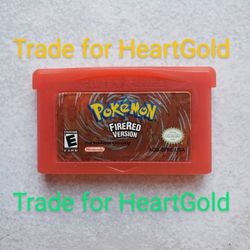 Pokemon Firered Nintendo Gameboy 