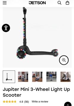 New Mini 3-Wheel Light Up Scooter