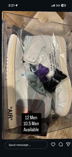 Air Jordan 1 Retro High Virgil Abloh Archive Alaska