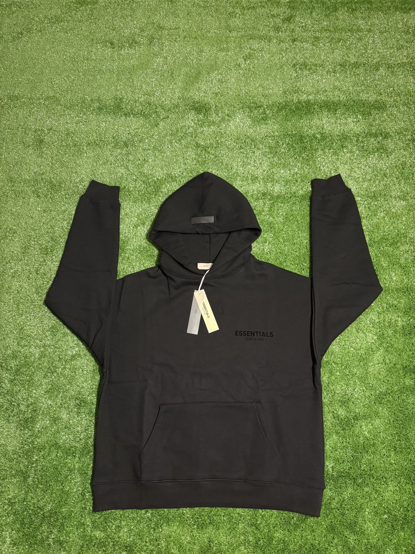 Fear Of God Essentials Pullover Hoodie ‘stretch Limo’ SS22