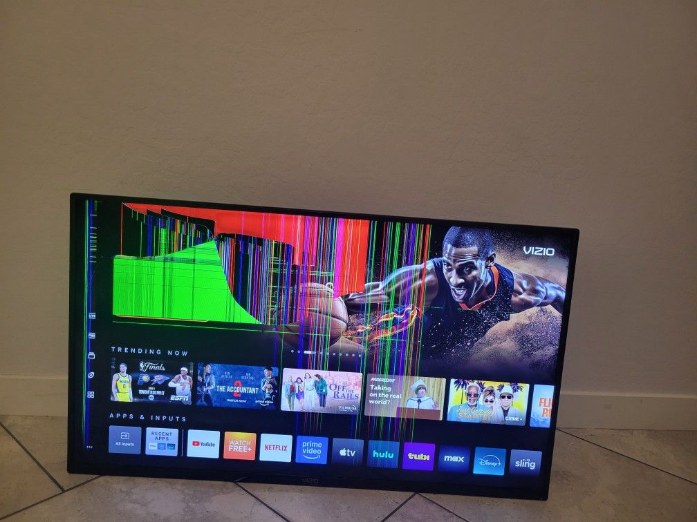 Vizio 43 In Tv Broken