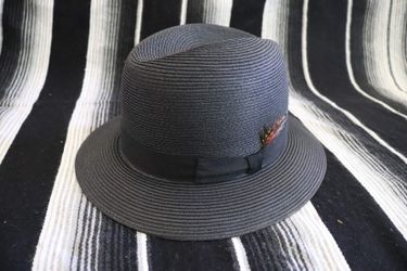 Straw Fedora Hat