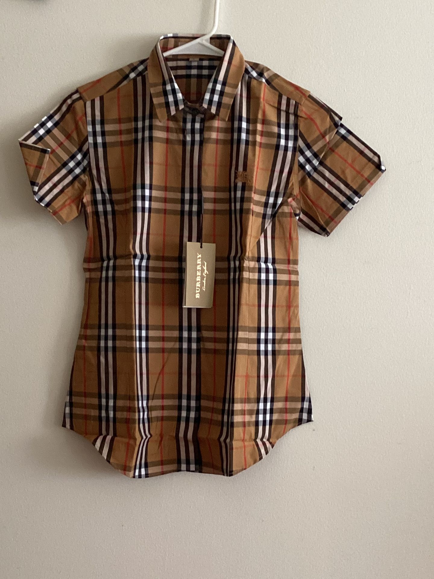 Burberry Check George Shirt